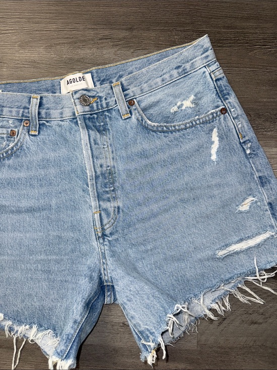 Agolde Pants - AGOLDE cut off denim jeans shorts